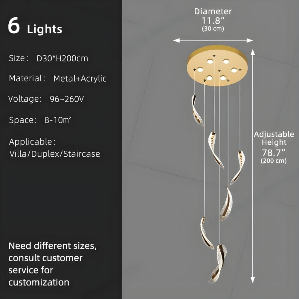 Elsia Entry Foyer Chandelier