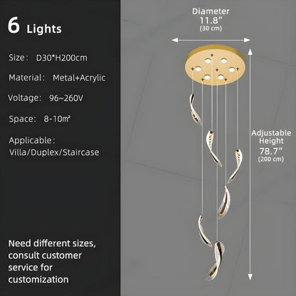 Elsia Entry Foyer Chandelier