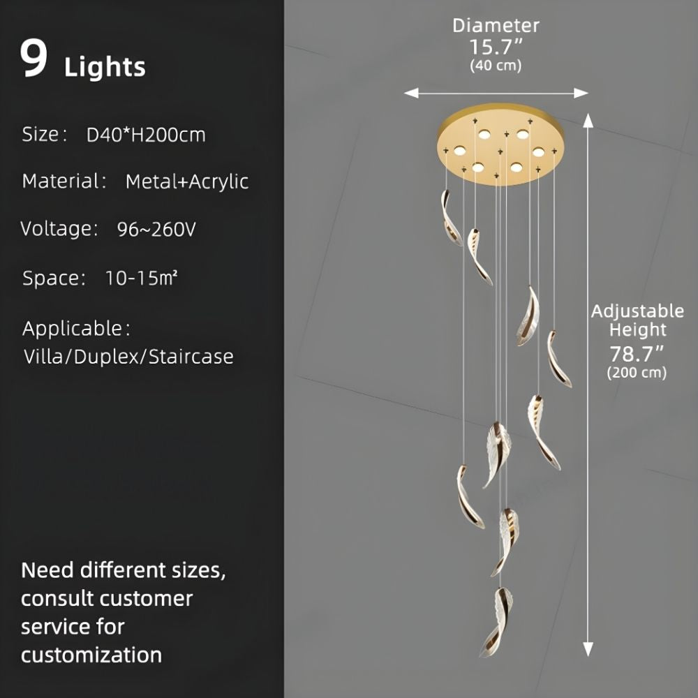 Elsia Entry Foyer Chandelier