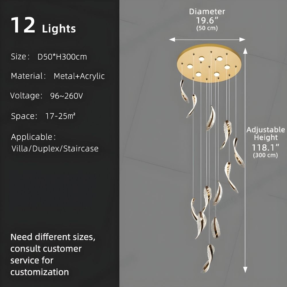 Elsia Entry Foyer Chandelier
