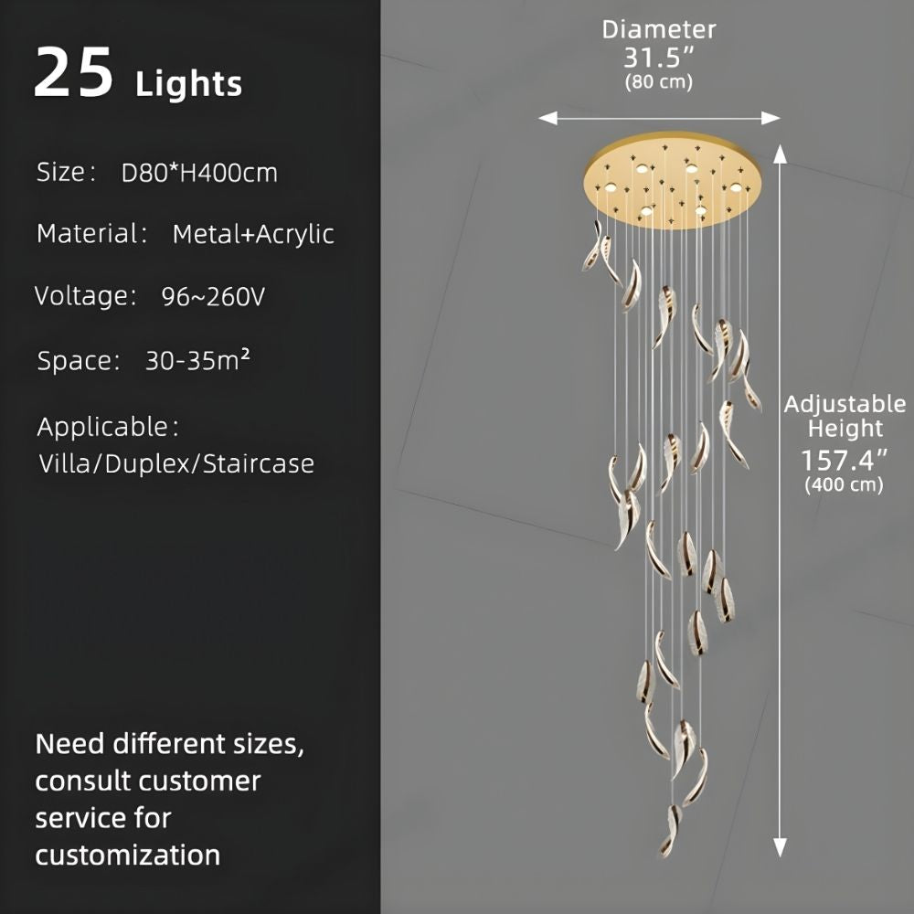 Elsia Entry Foyer Chandelier