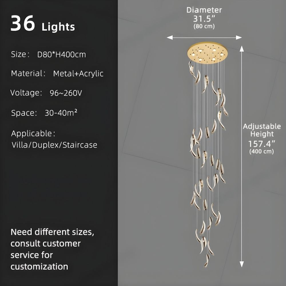 Elsia Entry Foyer Chandelier