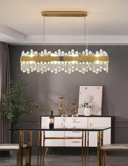 Elune Rectangular Dining Chandelier