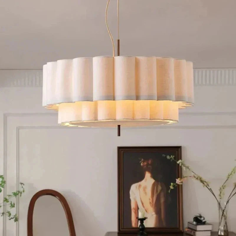 Envia Modern Fabric Pendant Light