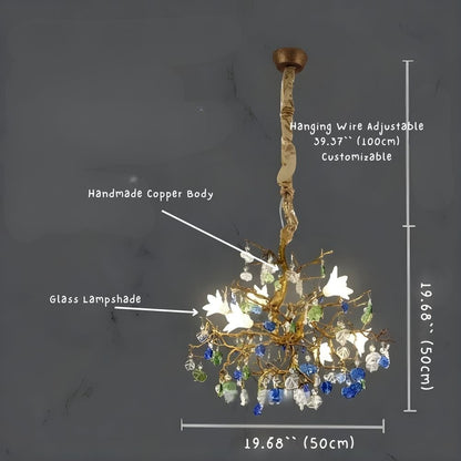 Eryx Flower Pendant Light