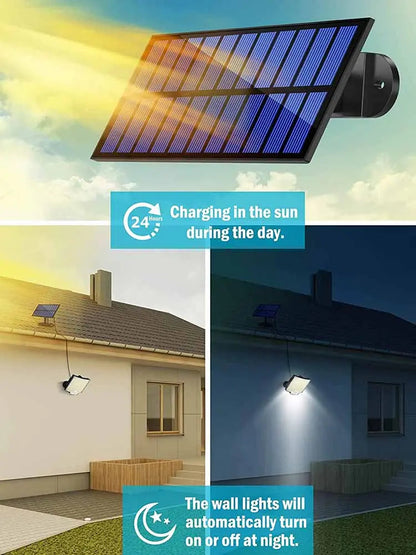 Modern Solar Outdoor Wall Lights