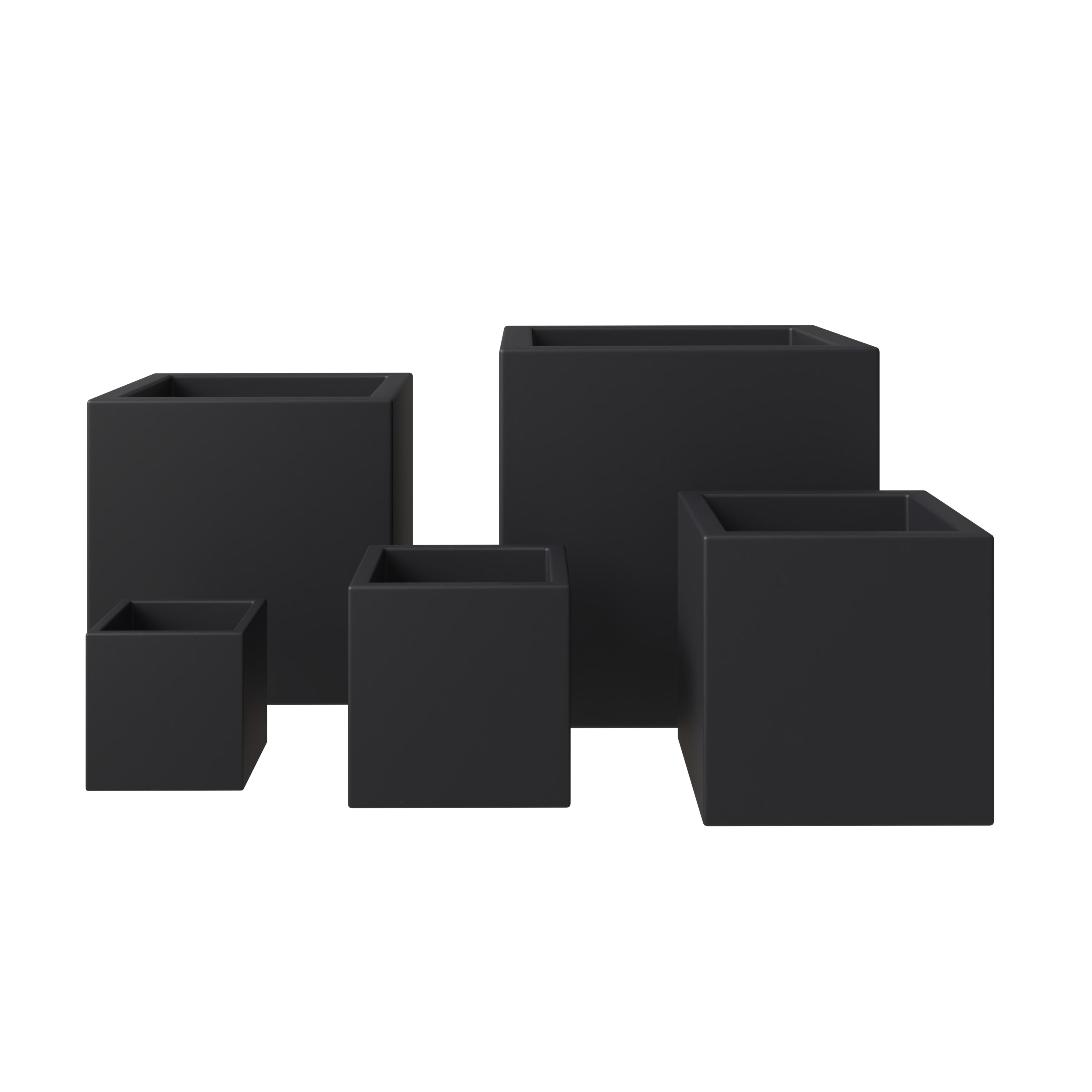 Fern Planter Set Black