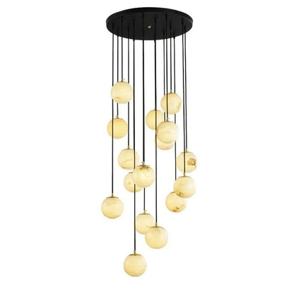 Faye Marble Bubble Chandelier