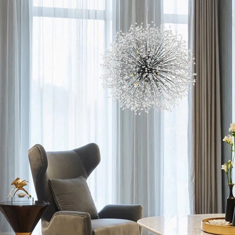 Ferida Crystal Globe Chandelier