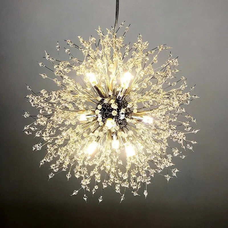 Ferida Crystal Globe Chandelier