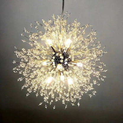 Ferida Crystal Globe Chandelier