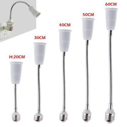 Flexible E27 Light Bulb Extender