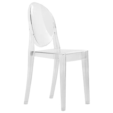 Harry Acrylic Modern Chair - Set of 2