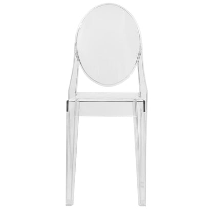 Harry Acrylic Modern Chair - Set of 2