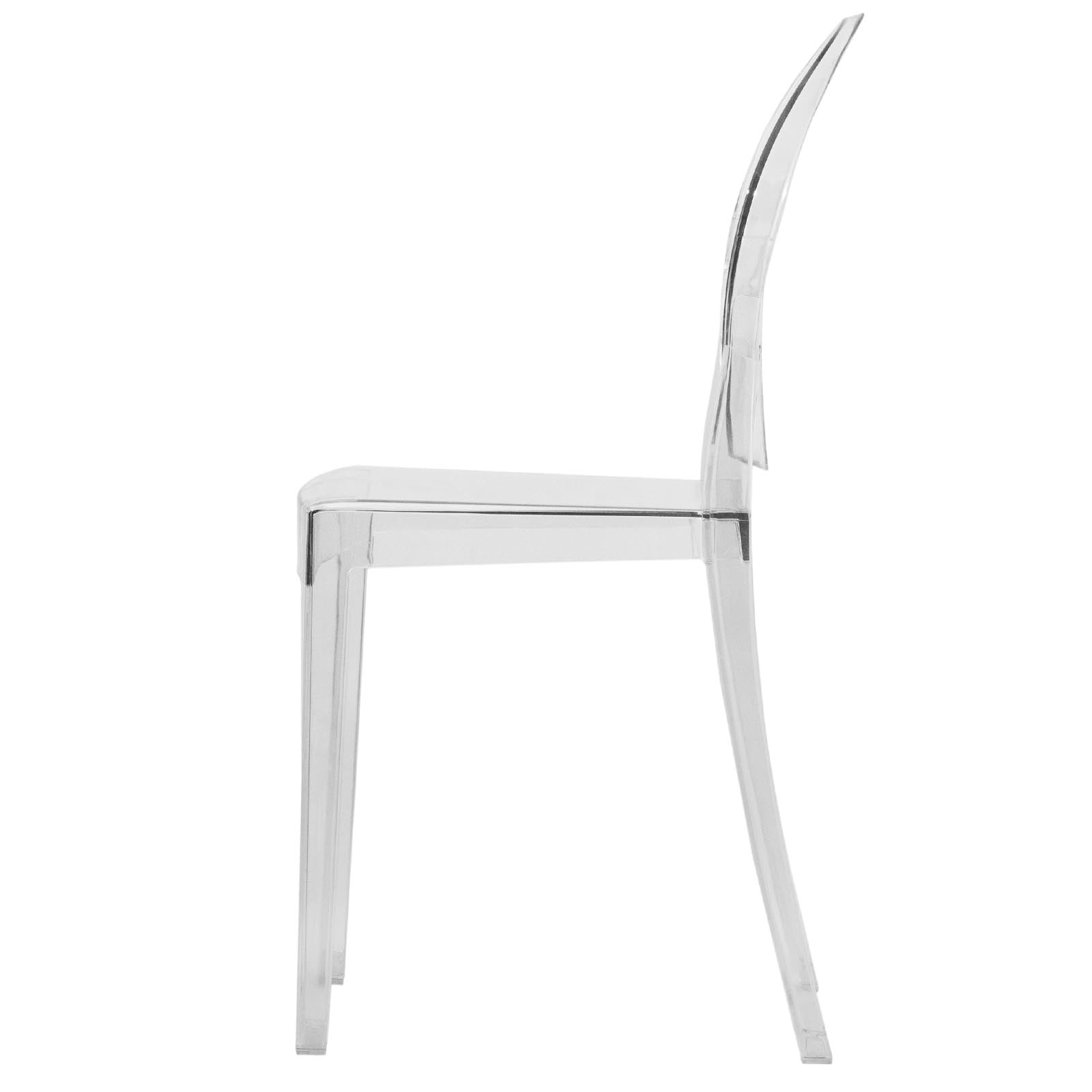 Harry Acrylic Modern Chair - Set of 4