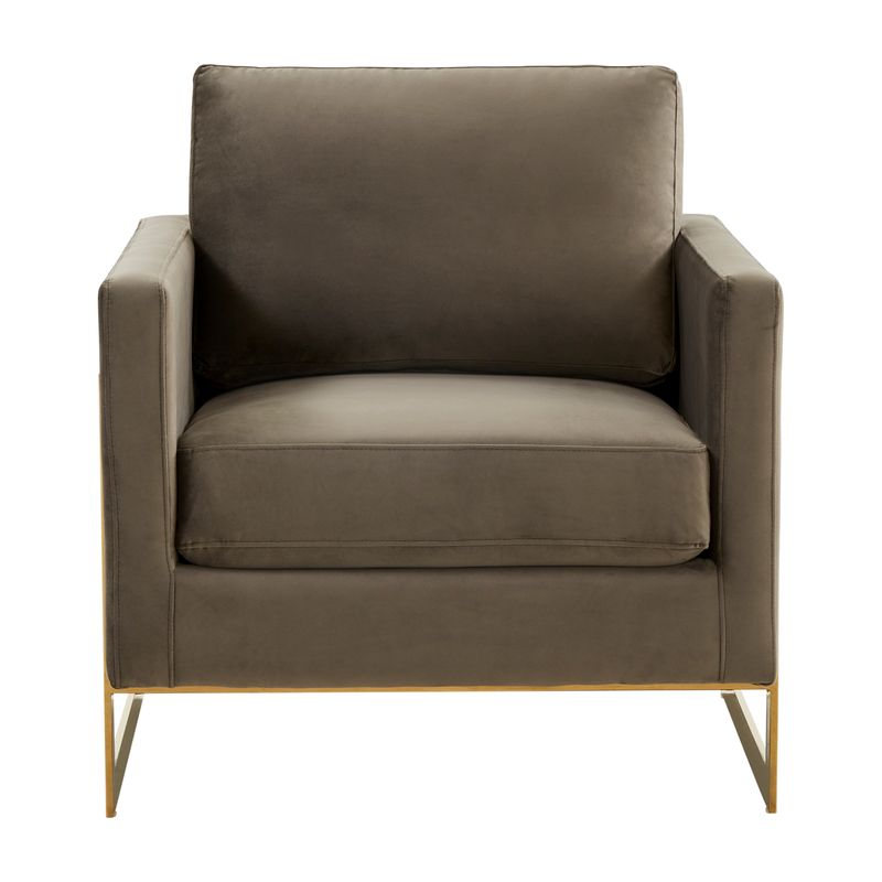 Elton Velvet Accent Armchair