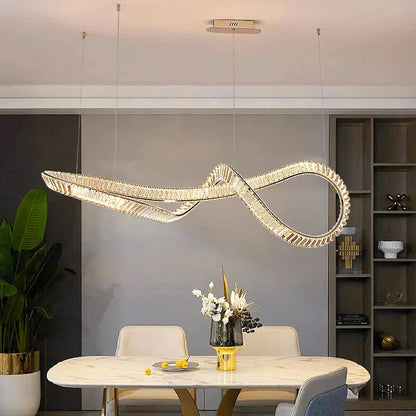 Gaia Kitchen Crystal Chandelier