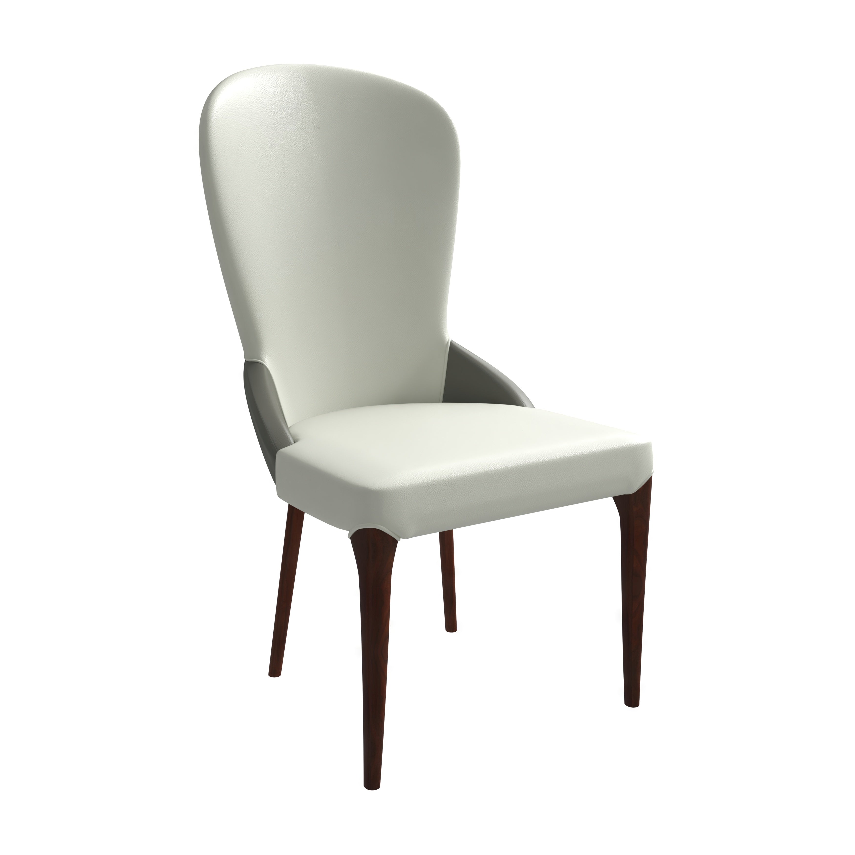 Havana Collection Modern Wooden Dining Chair in Toupe