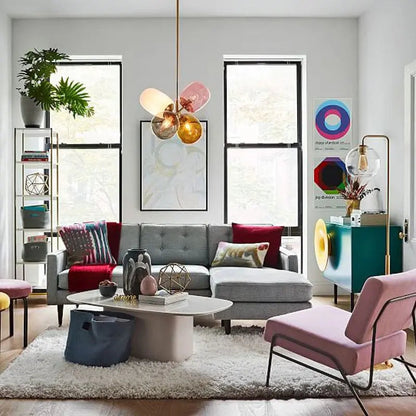 Classic Colorful Pendant Light