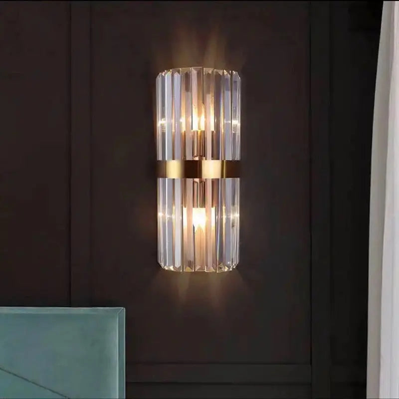 Hilda Crystal Wall Sconce Lighting