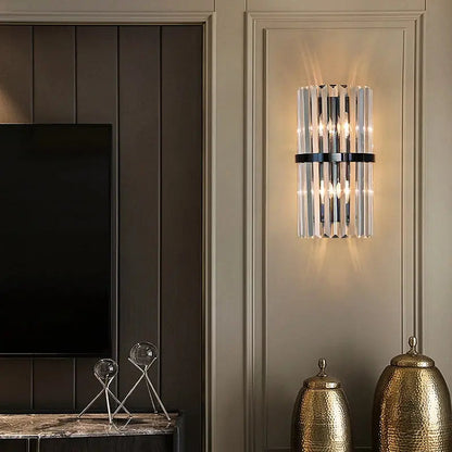 Hilda Crystal Wall Sconce Lighting