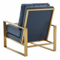 Emil Leather Accent Armchair
