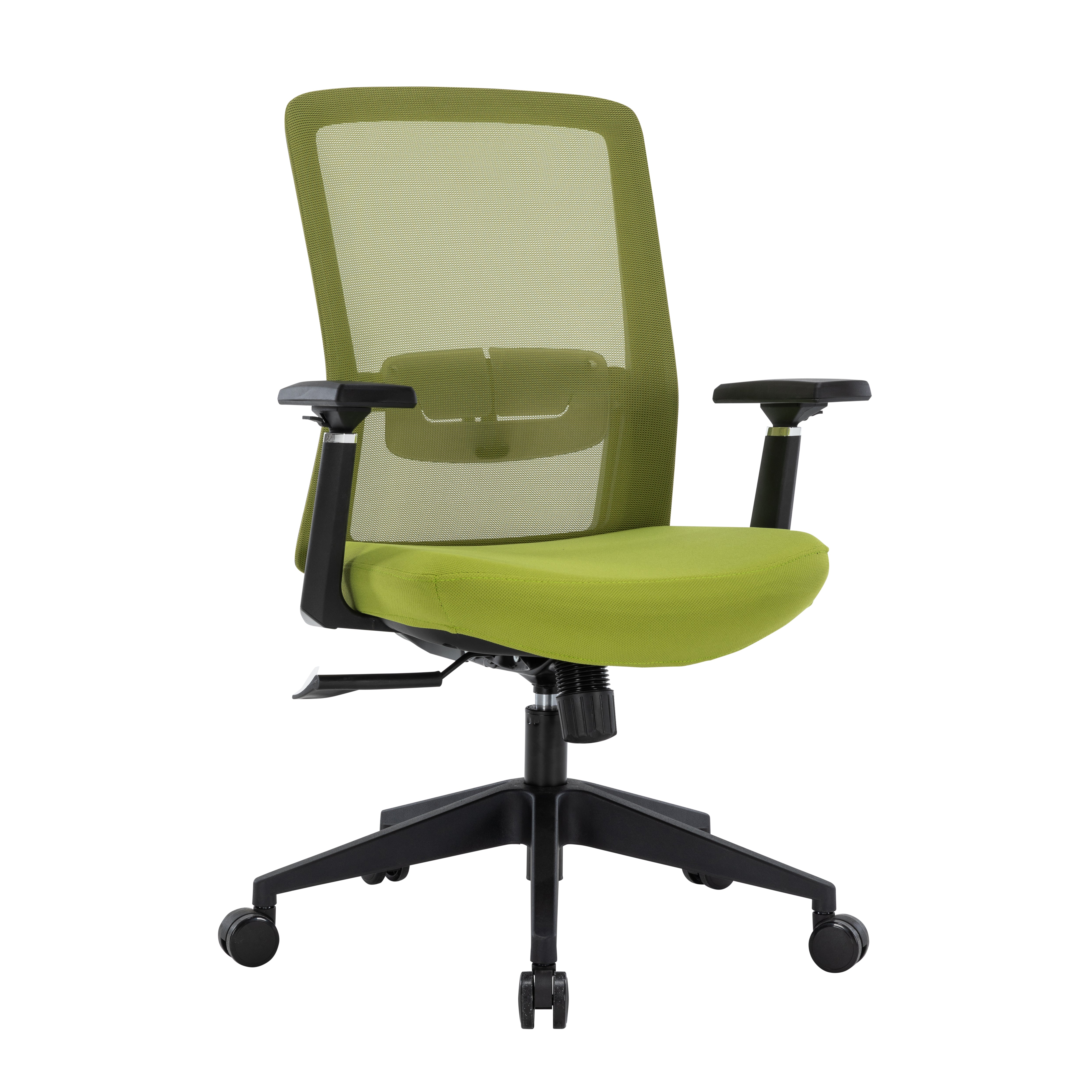 Ingram Office Chair with Seat Cover, Green/Green