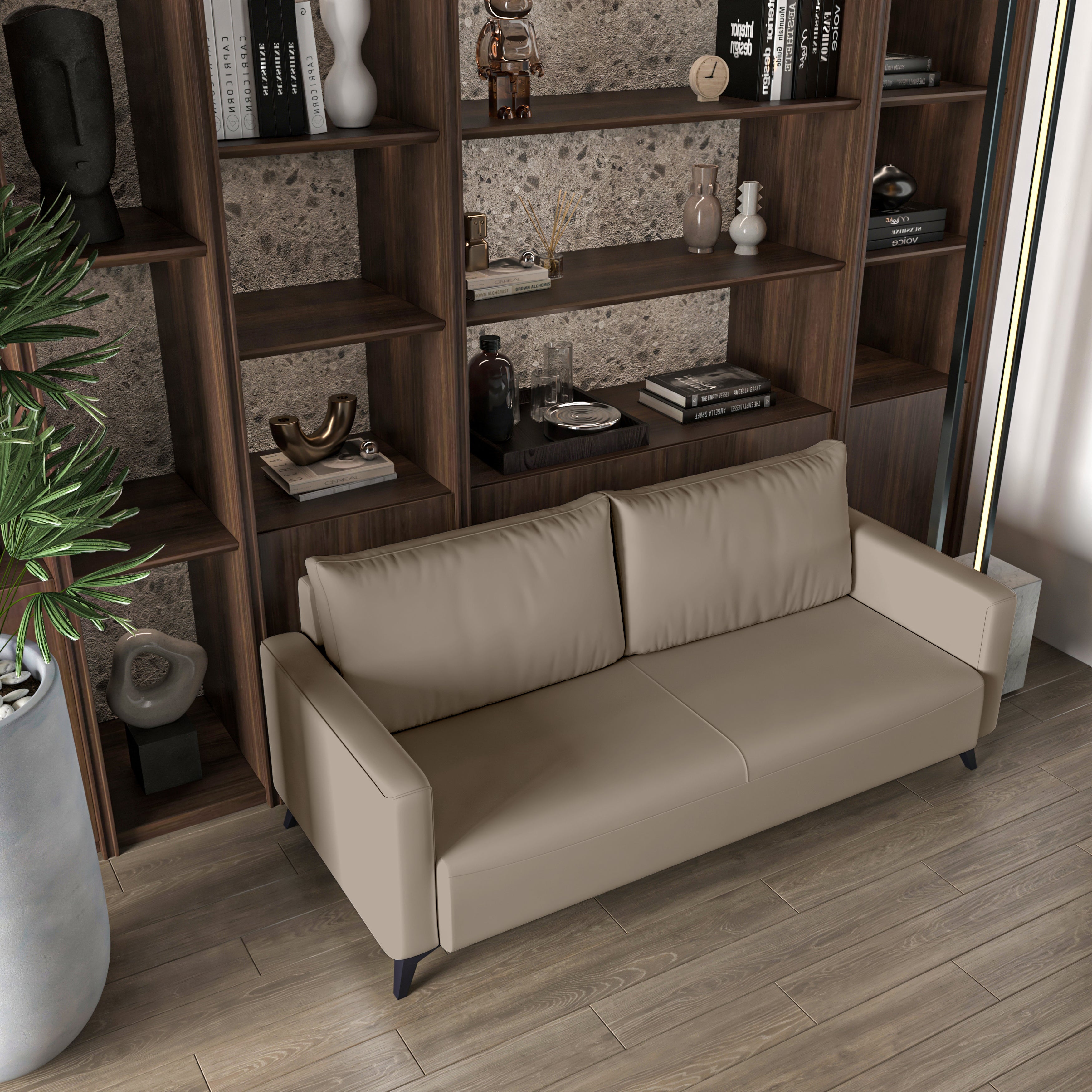 Inno Collection Three Seater Sofa In Taupe