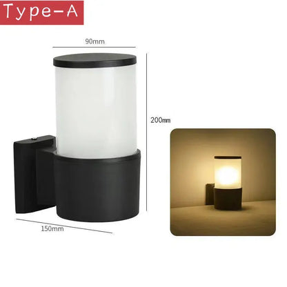 Modern Outdoor Wall Light