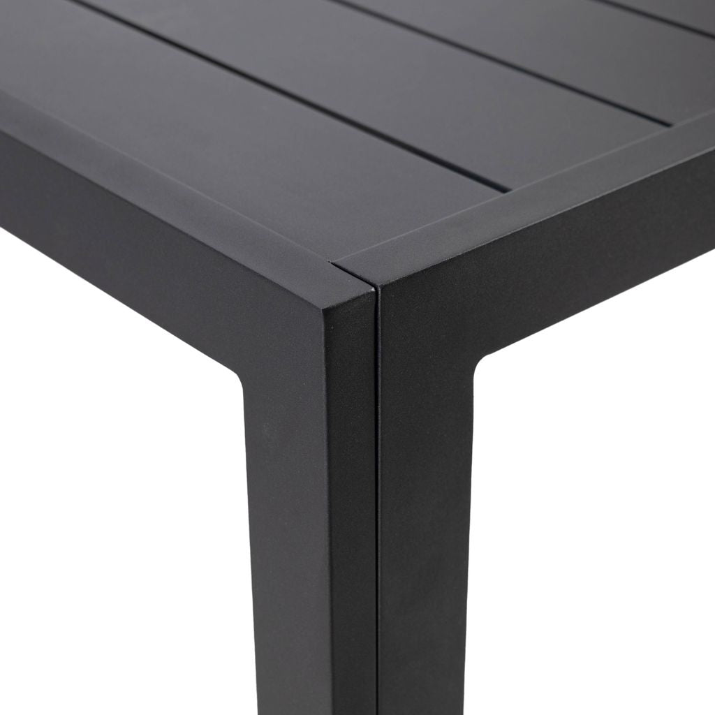 Agnes Aluminum Outdoor 87" Dining Table