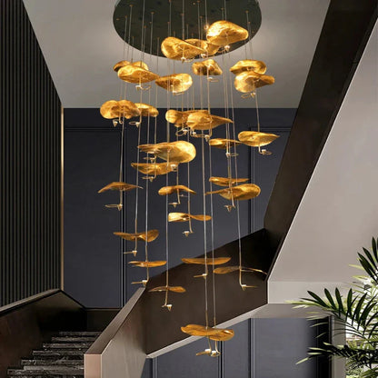 Classic Vintage Staircase Chandelier