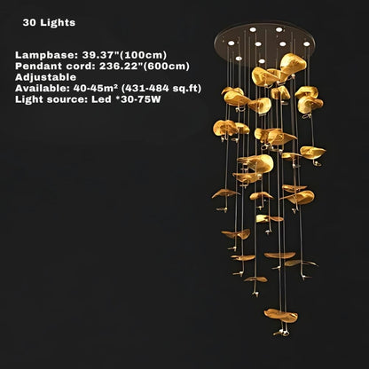 Jenissa Vintage Staircase Chandelier