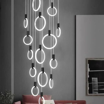 Jenne Modern Stairway Chandelier - Ceiling Light