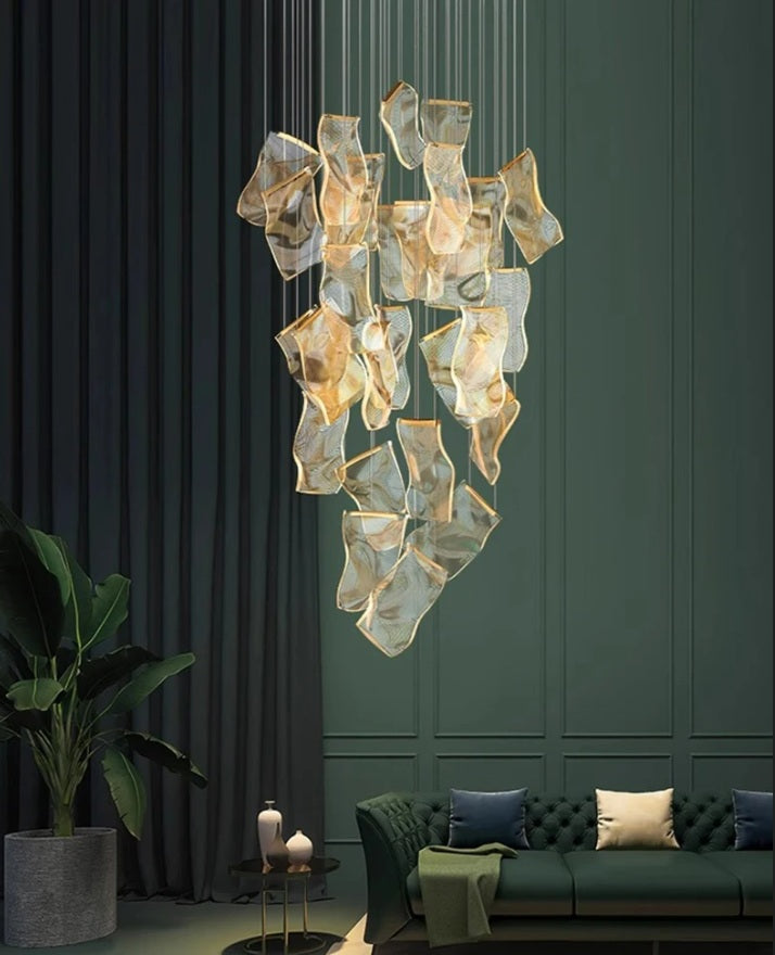 Jonas Postmodern Style Staircase Pendant Chandelier Light