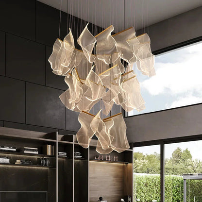 Jonas Postmodern Style Staircase Pendant Chandelier Light