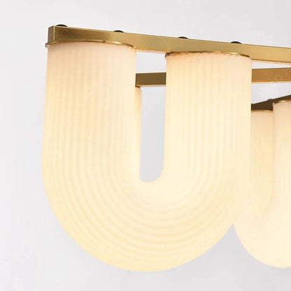 Judi Modern White Chandelier