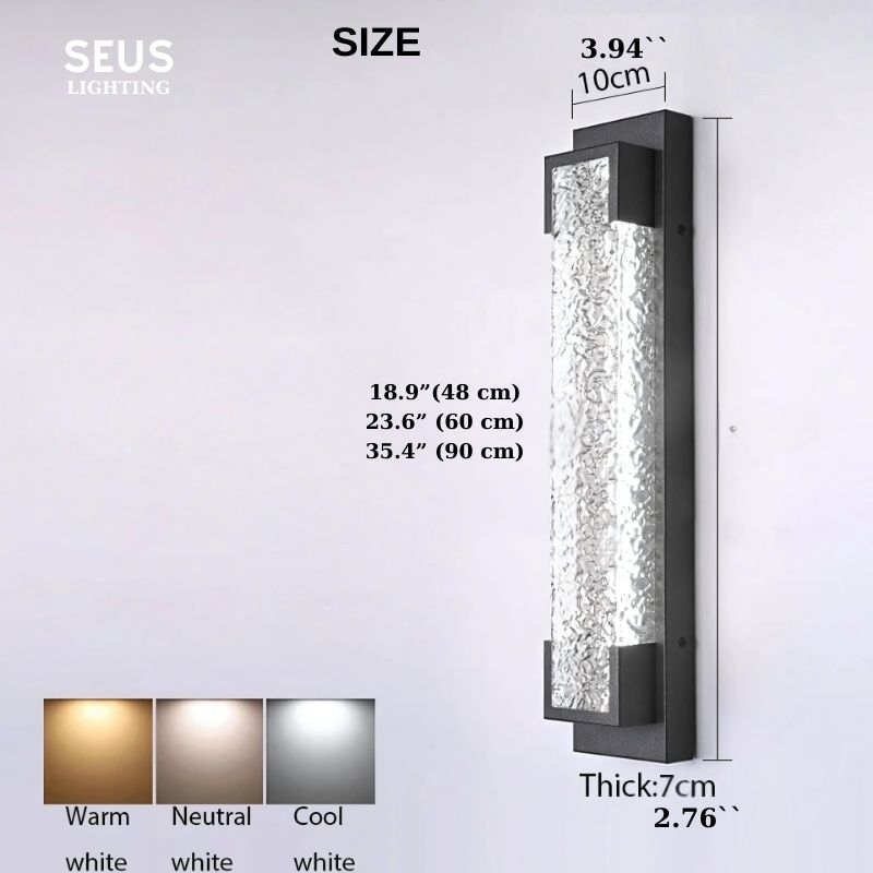 Rustics Modern Outdoor Wall Sconce