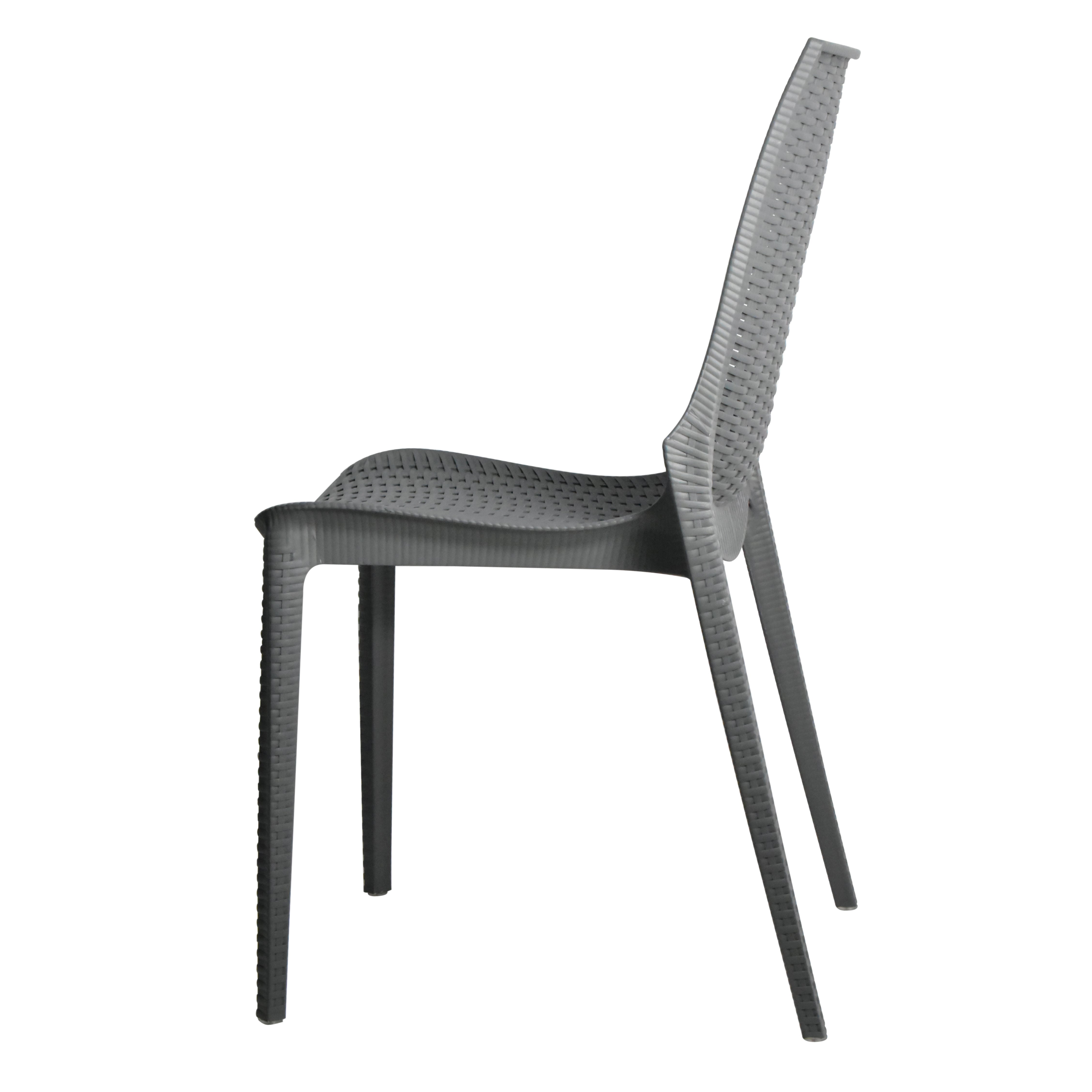 Anders Outdoor Patio Plastic Dining Chair