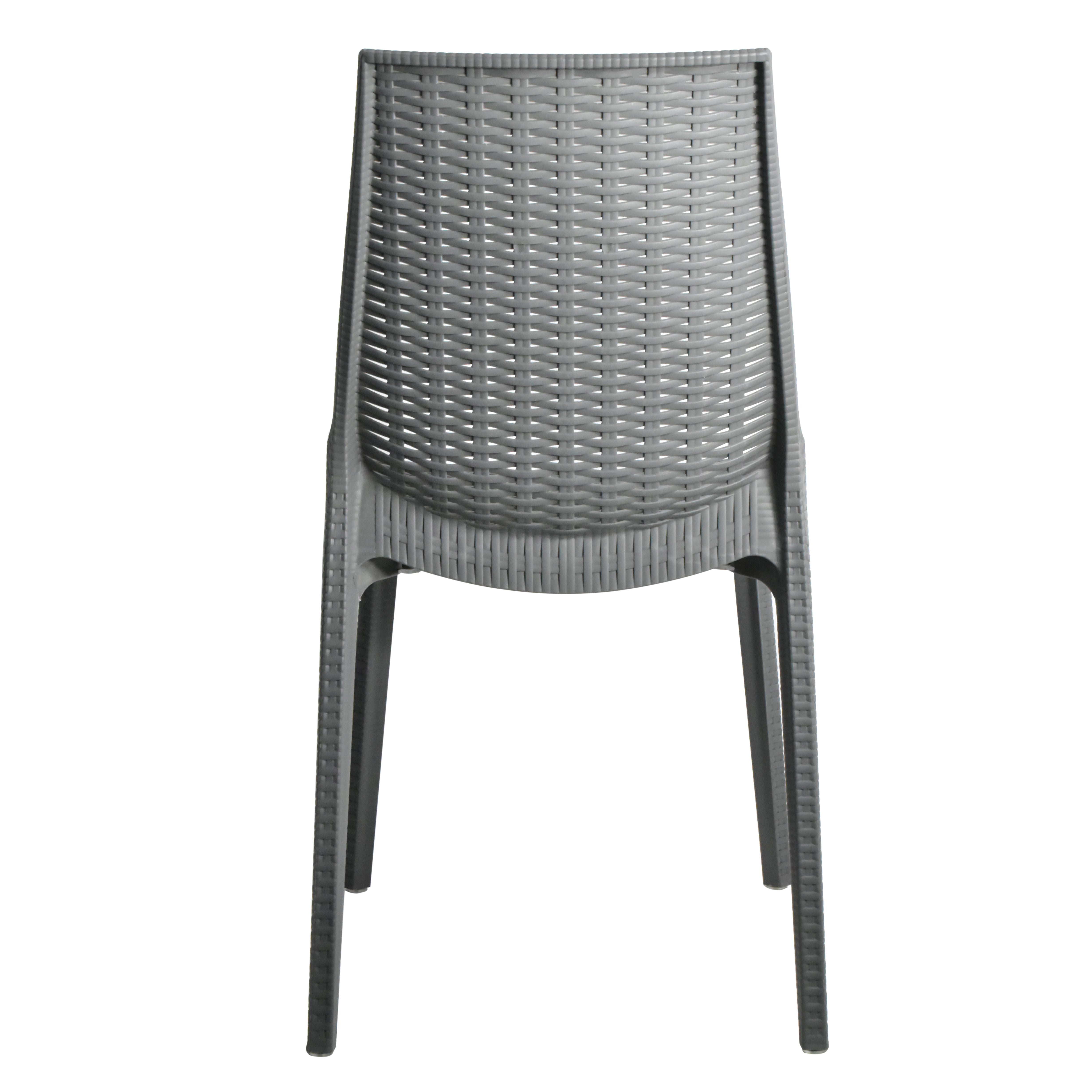 Anders Outdoor Patio Plastic Dining Chair