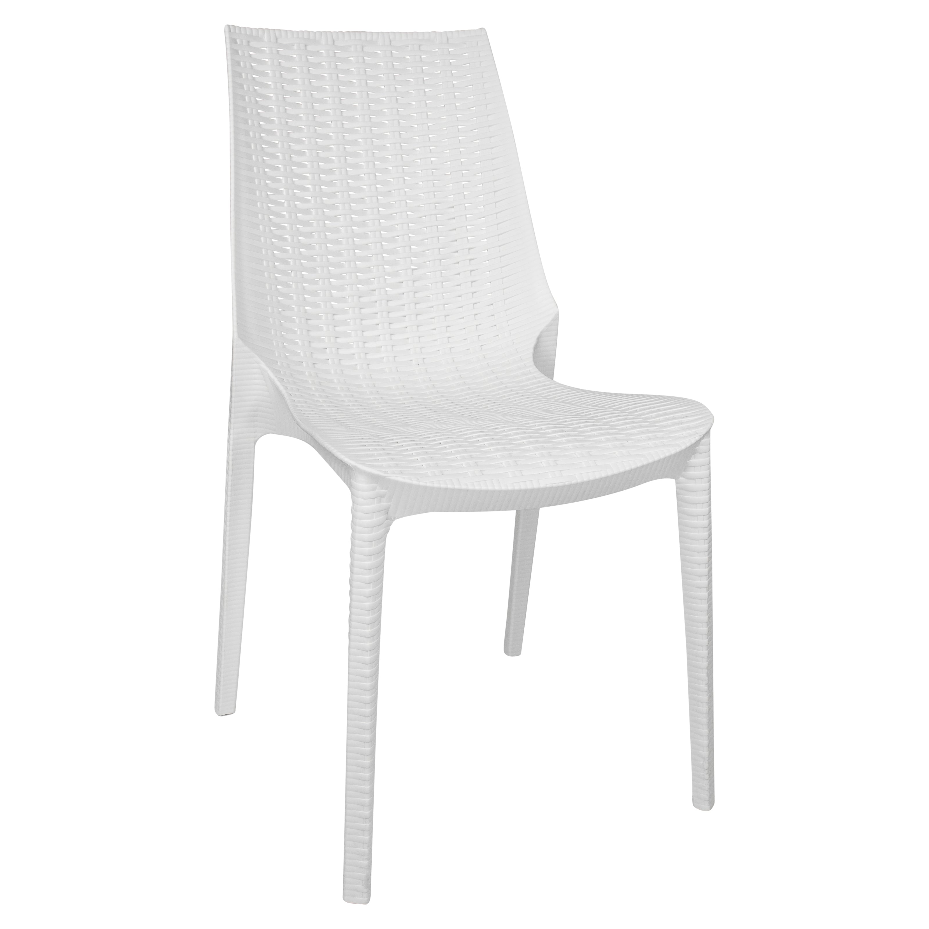 Anders Outdoor Patio Plastic Dining Chair