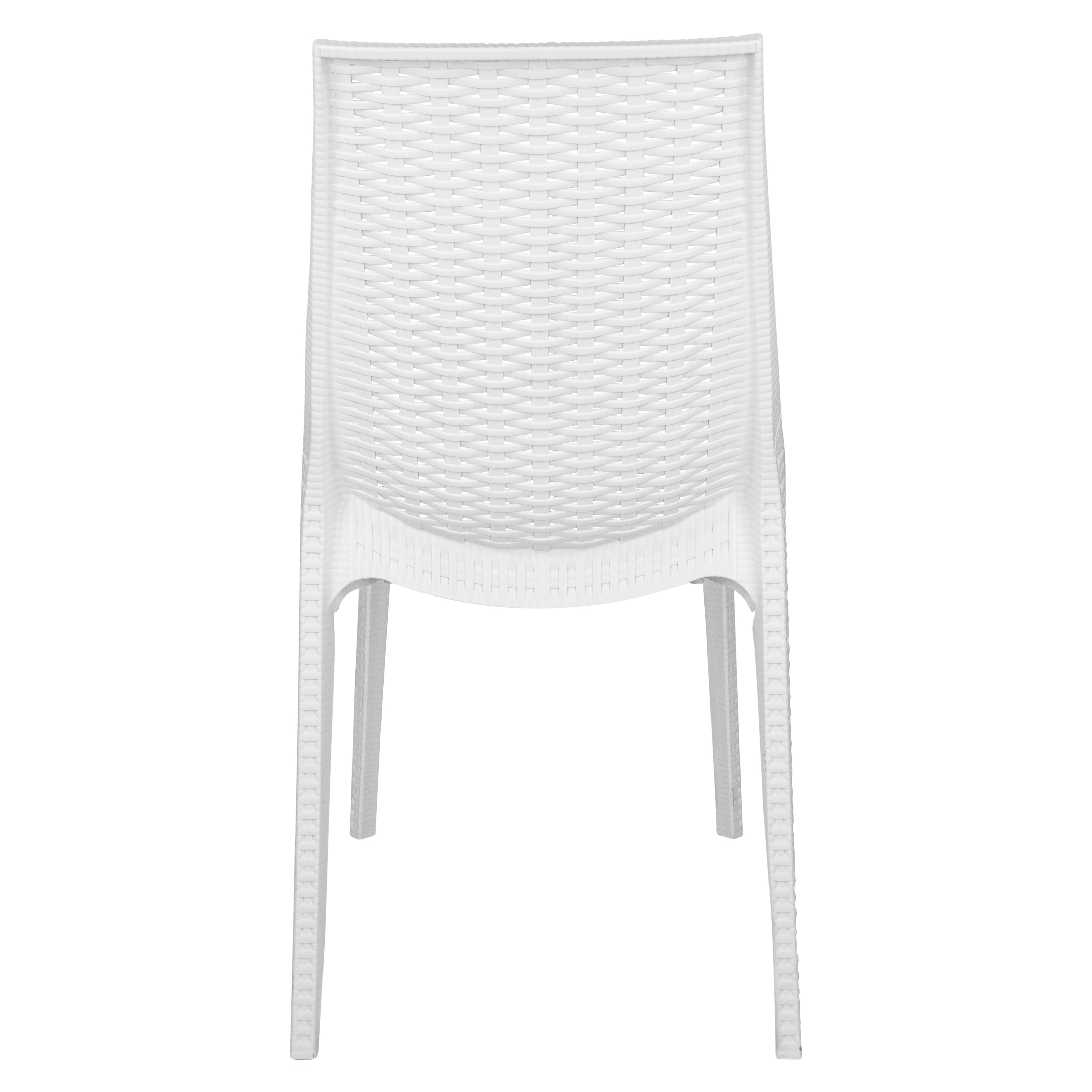 Anders Outdoor Patio Plastic Dining Chair