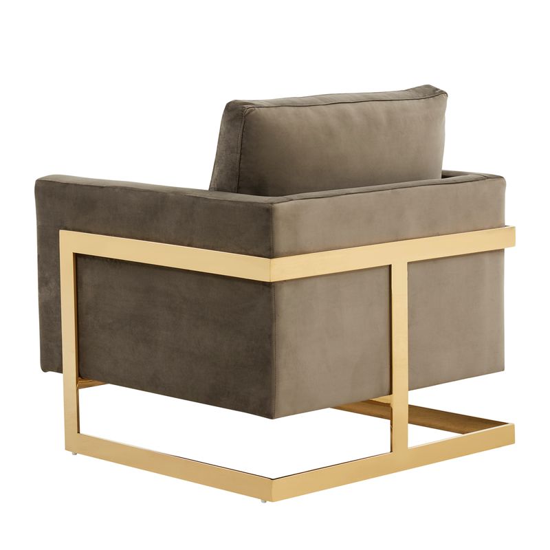 Elton Velvet Accent Armchair