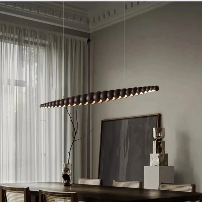 Kira Modern Wood Chandelier