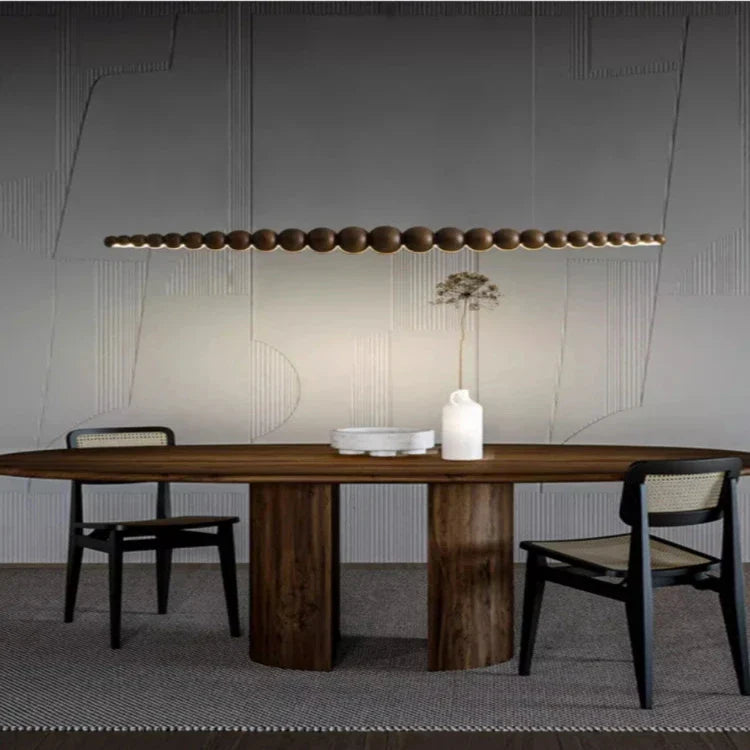 Kira Modern Wood Chandelier