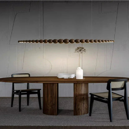 Kira Modern Wood Chandelier