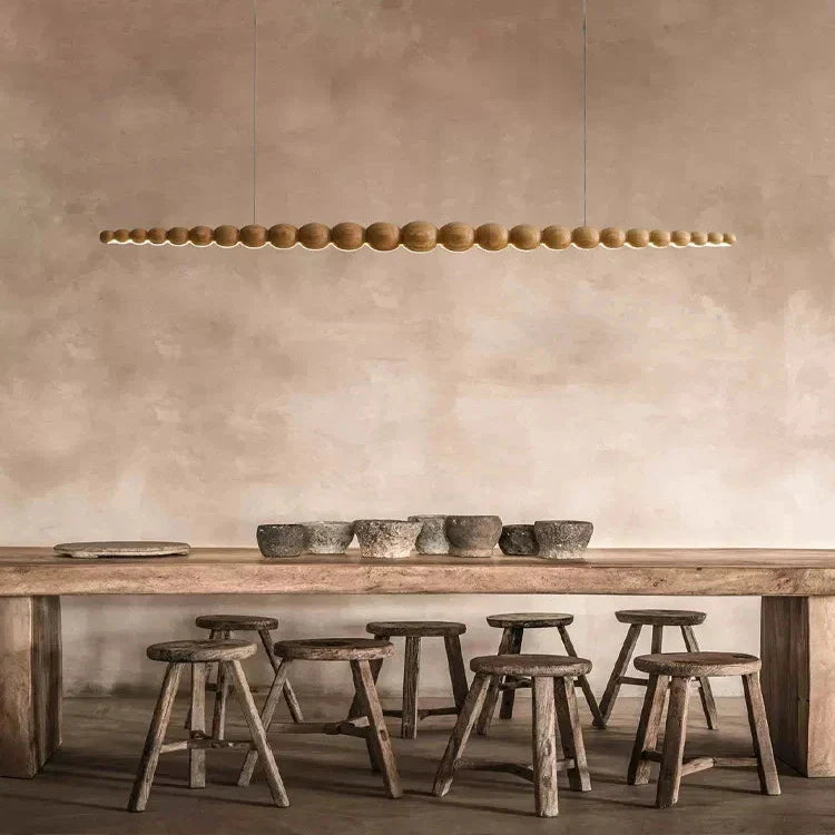 Kira Modern Wood Chandelier