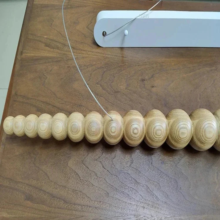 Kira Modern Wood Chandelier