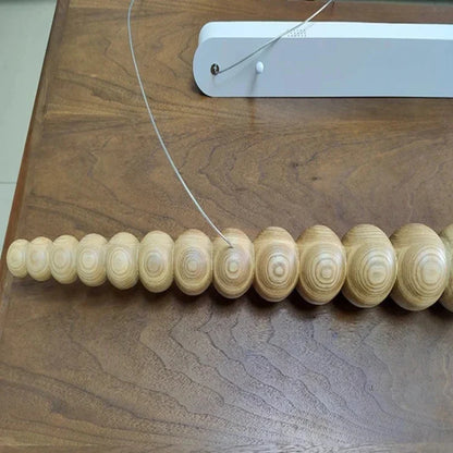 Kira Modern Wood Chandelier