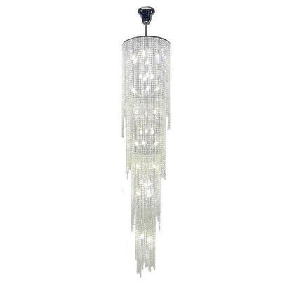 Kyra Real Crystal Staircase Chandelier