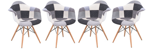 Lewie Eiffel Accent Chair - Set of 4